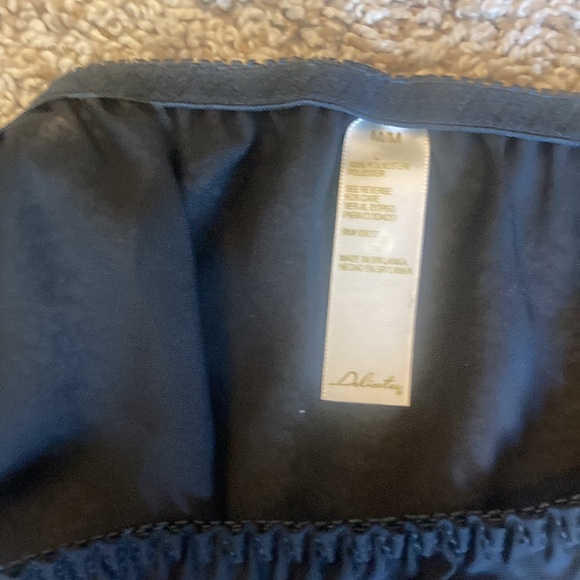 delicates vintage black mesh two piece set - Picture 4 of 11